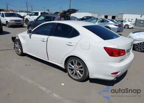 2006 Lexus Is 350 z USA, uszkodzony, nr VIN JTHBE262665003736